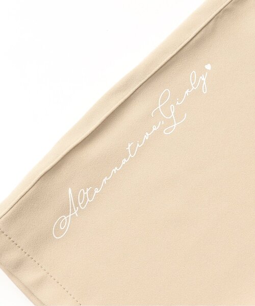 algy(アルジー)の「ウエストフリルサロペ(サロペット/オーバーオール・キッズ・ベージュ/カーキ/サックスブルー・SMALL/MEDIUM/X-SMALL/XX-SMALL)」の8枚目の写真