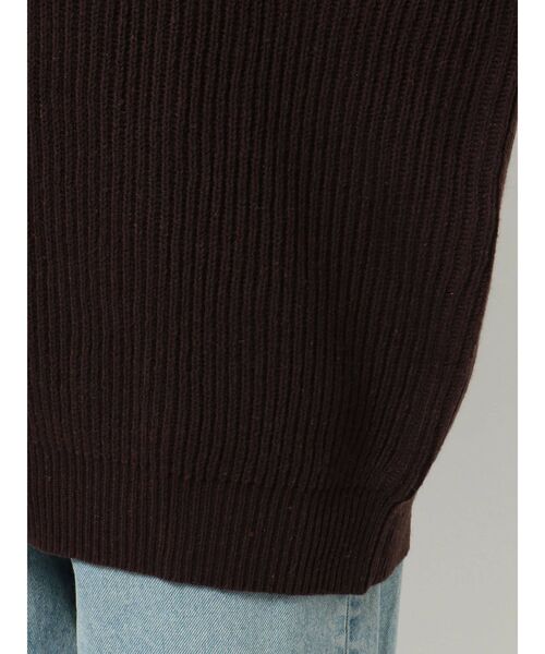 Ungrid（アングリッド）の「BRiCO ルーズニットカーデ（カーディガン/ボレロ・レディース・ブラウン/グリーン/オレンジ・FREE）」の19枚目の写真