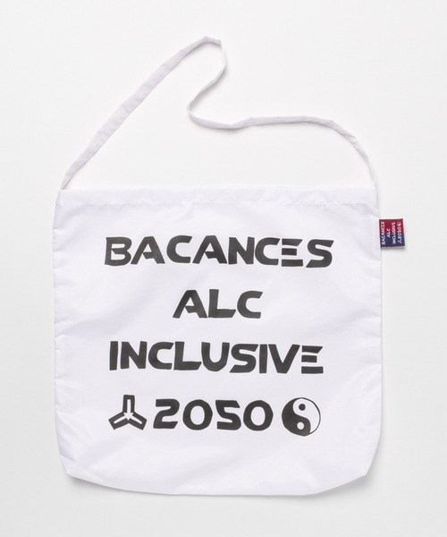 AlexanderLeeChang(アレキサンダーリーチャン)の「BACANCES ALL INCLUSIVE×AlexanderLeeChang/バカンス・オールインクルーシブ×アレキサンダーリーチャン BLC SACOCHE(ショルダーバッグ・メンズ・ホワイト・ONE SIZE)」の1枚目の写真