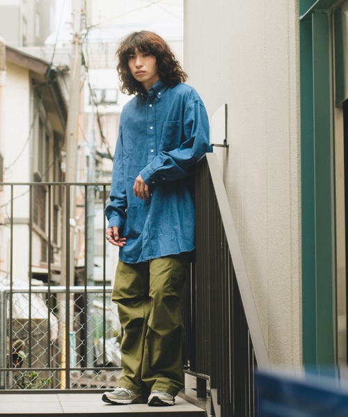 BROKEN BASE（ブロークンベース）の「オーバーサイズデニムシャツ