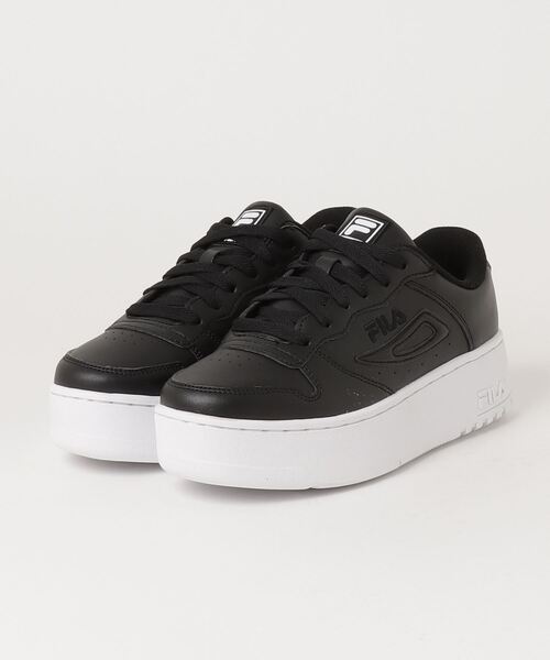 FILA/フィラ FX-115 SL エフエックスー１１５ スムースレザー レディース スニーカー 厚底 脚長 WFW22058
