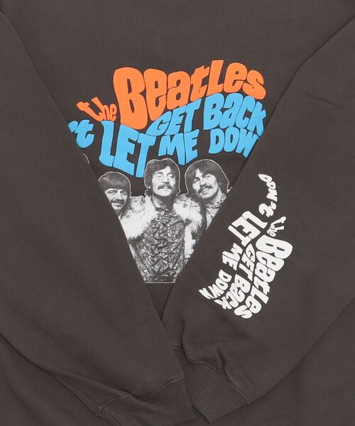 The Beatles（ザビートルズ）の「THE Beatles/ ザ ビートルズ フォト 発砲プリント ビッグシルエット スウェットトレーナー（スウェット・メンズ・グレー/オフホワイト/ホワイト系その他/グレー系その他/チャコール/グレー系その他2・LL/M/L）」の21枚目の写真