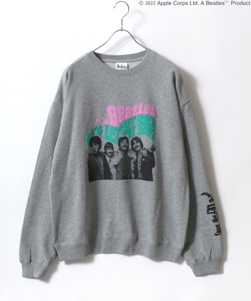 The Beatles（ザビートルズ）の「THE Beatles/ ザ ビートルズ フォト 発砲プリント ビッグシルエット スウェットトレーナー（スウェット・メンズ・グレー/オフホワイト/ホワイト系その他/グレー系その他/チャコール/グレー系その他2・LL/M/L）」の22枚目の写真