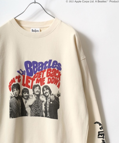 The Beatles（ザビートルズ）の「THE Beatles/ ザ ビートルズ フォト 発砲プリント ビッグシルエット スウェットトレーナー（スウェット・メンズ・グレー/オフホワイト/ホワイト系その他/グレー系その他/チャコール/グレー系その他2・LL/M/L）」の8枚目の写真