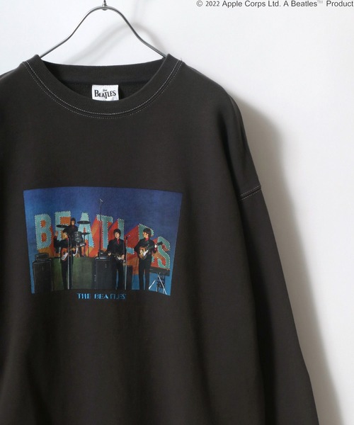 The Beatles（ザビートルズ）の「THE Beatles/ ザ ビートルズ フォト 発砲プリント ビッグシルエット スウェットトレーナー（スウェット・メンズ・グレー/オフホワイト/ホワイト系その他/グレー系その他/チャコール/グレー系その他2・LL/M/L）」の18枚目の写真