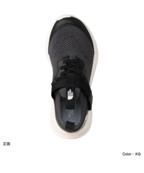 THE NORTH FACE（ザノースフェイス）の「【THE NORTH FACE】K NOMAD RUN KNIT（スニーカー・キッズ・ブラック/グレー/マルチ・18/17/19/16）」の7枚目の写真