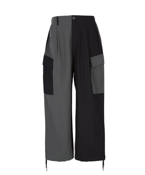 coca(coca)(コカ)の「メンズバイカラーカーゴパンツ(カーゴパンツ・メンズ・ブラック/カーキ・M/L/XL)」の15枚目の写真
