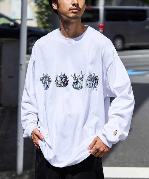 激レア　オフホワイト GALAXY BRUSHE ロングスリーブTシャツ 長袖 激レア オフホワイト GALAXY BRUSHE ロングスリーブTシャツ 長袖