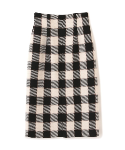 PROPORTION BODY DRESSING(プロポーションボディドレッシング)の「ギンガムツイードタイトスカート / 1212220007(スカート・レディース・ブラック/パープル/ダークグレー・MEDIUM/SMALL)」の13枚目の写真