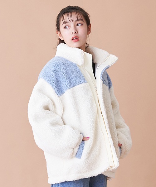 LOVETOXIC（ラブトキシック）の「ボアブルゾン（ブルゾン）」 - WEAR