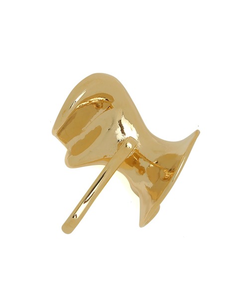 ADAM ET ROPE'（アダムエロペ）の「CORALモチーフヘアカフ（ヘアゴム・レディース・ゴールド/シルバー・FREE）」の5枚目の写真