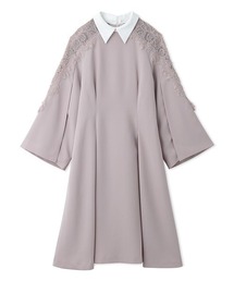 LILY BROWN（リリーブラウン）の「バイカラーレースワンピース