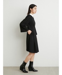 LILY BROWN（リリーブラウン）の「バイカラーレースワンピース
