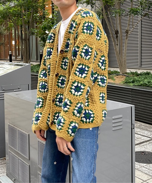CPCM(シーピーシーエム)の「クロシェ編みカーディガン(カーディガン/ボレロ・レディース・ブラック/キャメル・FREE)」の20枚目の写真