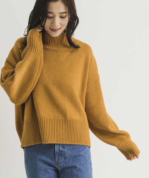 新品☆URBAN RESEARCH タートルスクエアニット URBAN RESEARCH（アーバンリサーチ）の「『WEB限定』タートルスクエア