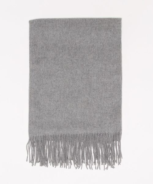 SALON adam et rope'(サロン アダム エ ロペ)の「カシミヤストール /無地・チェック(ストール/ショール・レディース・ベージュ/ホワイト/ブラック系その他/グレー/グレー系その他/ブルー系その他4・FREE)」の11枚目の写真