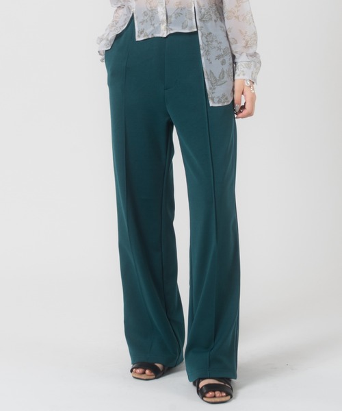 LAYMEE（レイミー）の「Munch line pants / ムンクラインパンツ（その他パンツ・レディース・ピンク/グリーン/ブラック・S/M）」の13枚目の写真