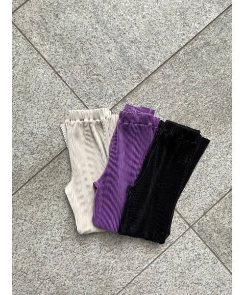 TRUNC（トランクエイティーエイト）の「Velour Flared Pants（その他パンツ・レディース・ブラック・FREE）」の9枚目の写真