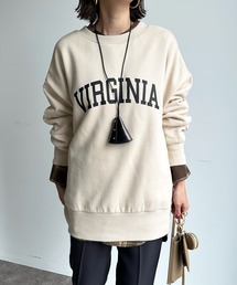 DouDou | 2WAY VIRGINIA 裏起毛ロゴスウェット(スウェット)