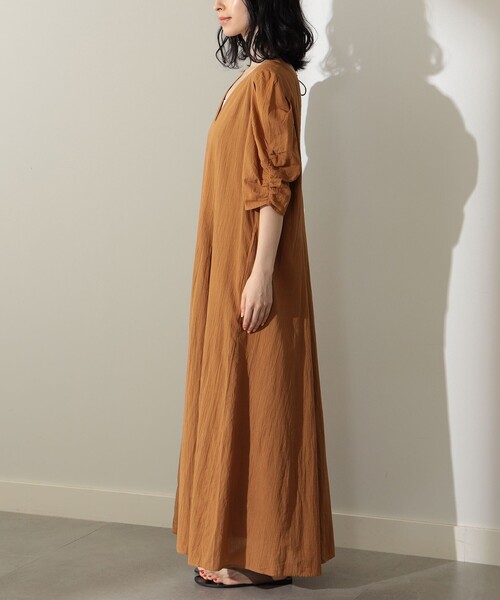 ヌキテパ 別注 ガウンワンピース Cotton Voile Lace Gown | Pasand by ne Quittez pas | パサン