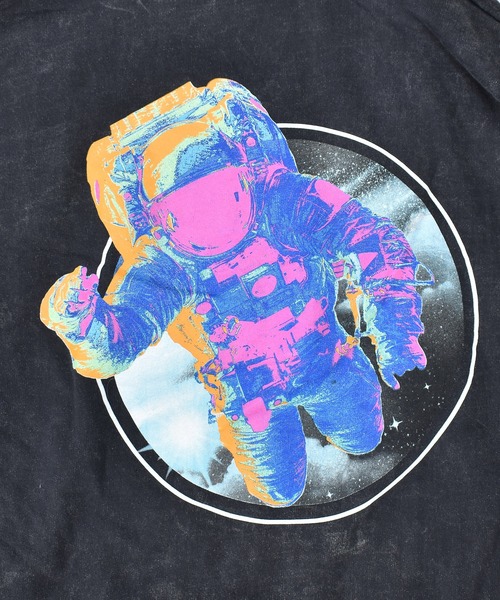 NASA(ナサ)の「【ヴィンテージ古着】HYPER SPACE "NASA" 両面プリント プルオーバーパーカー(パーカー・メンズ・ブラック・LARGE)」の5枚目の写真