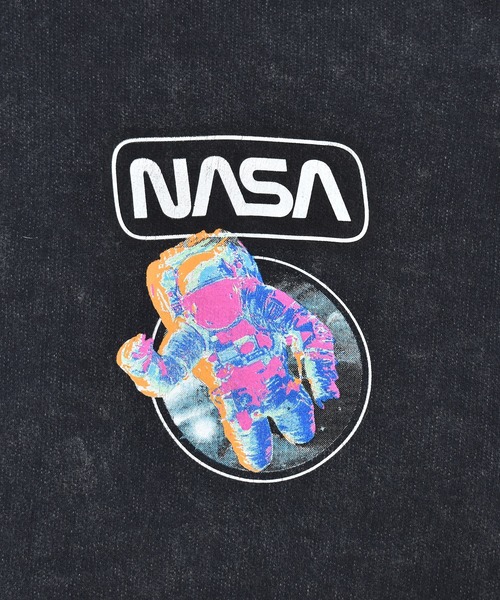 NASA(ナサ)の「【ヴィンテージ古着】HYPER SPACE "NASA" 両面プリント プルオーバーパーカー(パーカー・メンズ・ブラック・LARGE)」の6枚目の写真