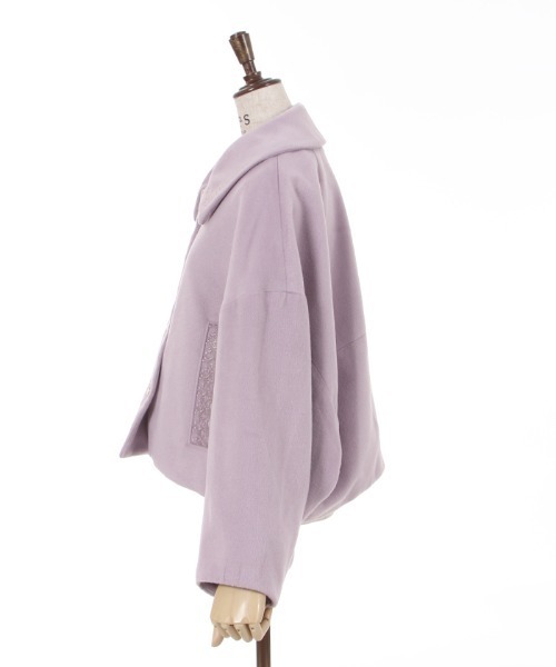 axes femme（アクシーズファム）の「ショート丈オーバーコート