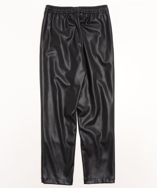 COLUMN（コラム）の「COLUMN / ヴィーガンレザートラックパンツ（その他パンツ・メンズ・ブラック/アイボリー・MEDIUM/LARGE）」の7枚目の写真