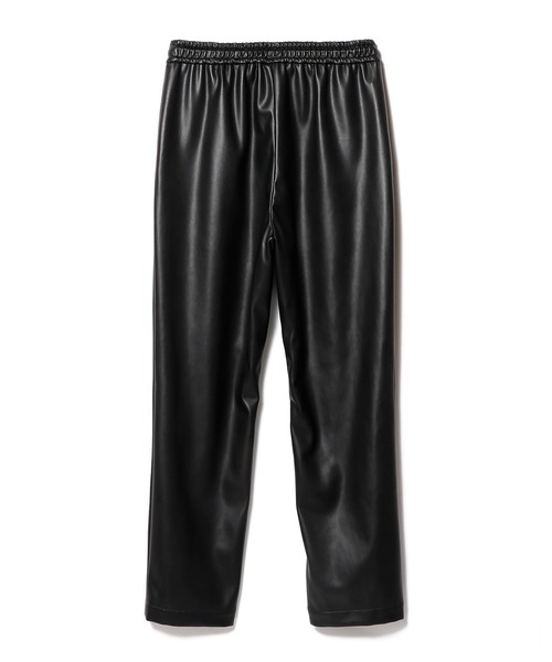 COLUMN（コラム）の「COLUMN / ヴィーガンレザートラックパンツ（その他パンツ・メンズ・ブラック/アイボリー・MEDIUM/LARGE）」の5枚目の写真