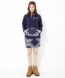 X-girl | BANDANA SWEAT HOODIE(パーカー)