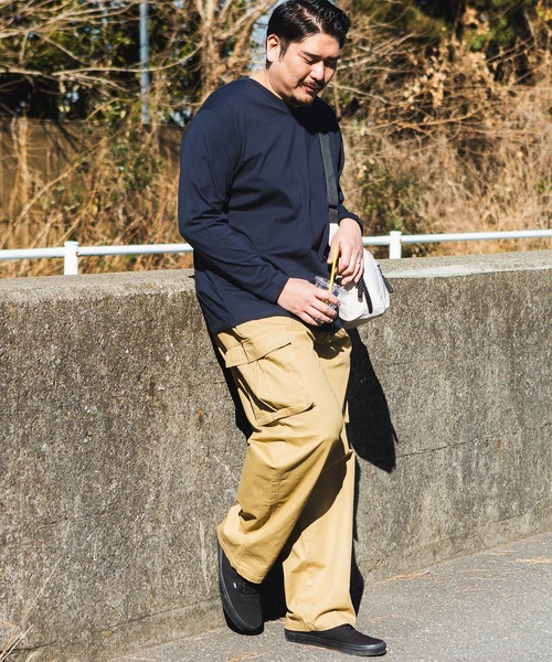 ルーズシルエット カーゴパンツ メンズ 大きいサイズ（カーゴ