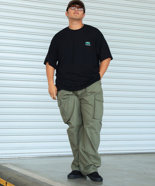 Y's for men カーゴパンツ ビッグシルエット Y's for men SIDE TUCK CARGO POCKET PANTS / WRINKLED