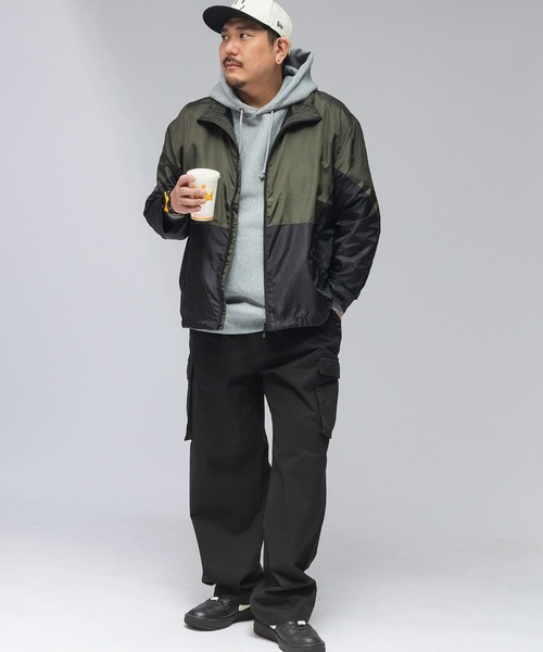 B&T CLUB（ビーティークラブ）の「ルーズシルエット カーゴパンツ メンズ 大きいサイズ（カーゴパンツ・メンズ・ブラック/カーキ/ベージュ・X1(3L～4L)/X2(4L～5L)/X3(6L～7L)/X4(8L～9L)/X5(9L～10L)）」の20枚目の写真