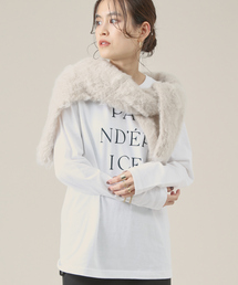 Rouge vif Anna | フロント&バックロゴロンT(Tシャツ/カットソー)