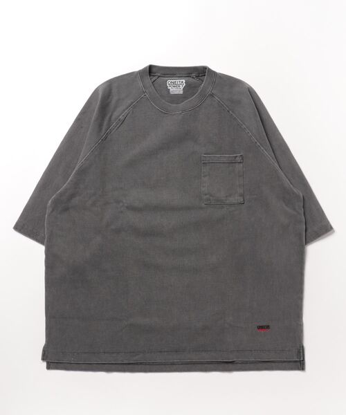 FUSE(フューズ)の「【ONEITA(オニータ)】PIGMENT DYED TEE(Tシャツ/カットソー・メンズ・ブラウン/ブラック/ブルー・02/03)」の2枚目の写真