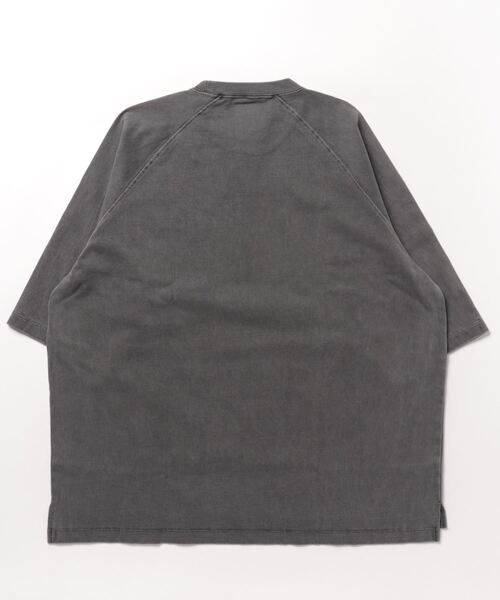 FUSE(フューズ)の「【ONEITA(オニータ)】PIGMENT DYED TEE(Tシャツ/カットソー・メンズ・ブラウン/ブラック/ブルー・02/03)」の4枚目の写真