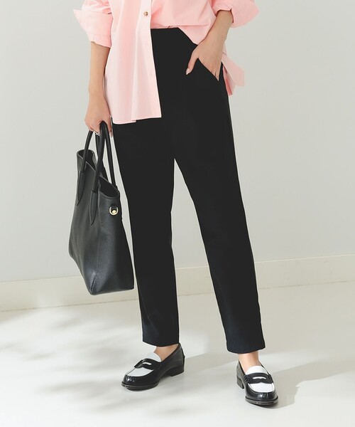 B:MING by BEAMS（ビーミングバイビームス）の「B:MING by BEAMS / スタフリ テーパードパンツ 23SS（その他パンツ・レディース・イエロー/グリーン/ピンク/ブラック/ホワイト/ラベンダー・MEDIUM/X-LARGE/SMALL/LARGE/X-SMALL）」の3枚目の写真