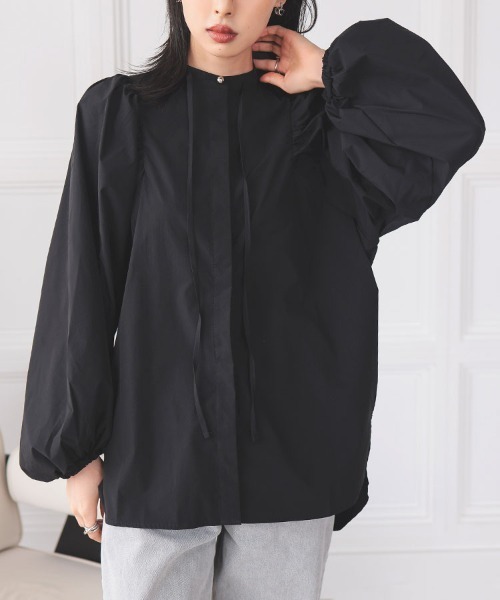 セール】ボリュームスリーブブラウス（シャツ/ブラウス）｜DONOBAN