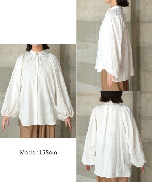 ボリュームスリーブブラウス（シャツ/ブラウス）｜DONOBAN（ドノバン