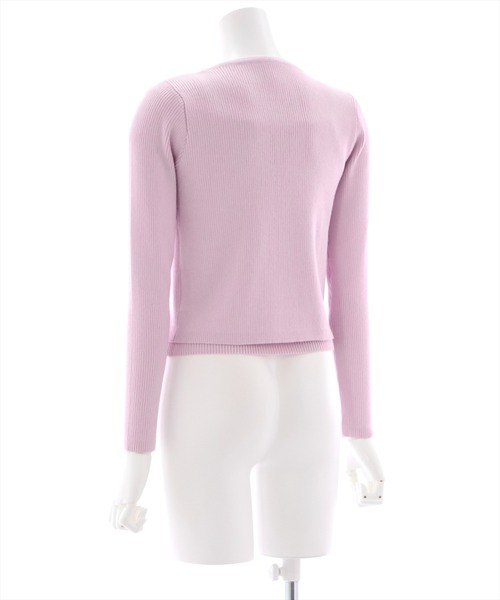 clear（クリア）の「×【2点SET】リボンニットカーディガンセット/アンサンブル（アンサンブル・レディース・アイボリー/サックスブルー/ラベンダー/ブラック・F）」の8枚目の写真