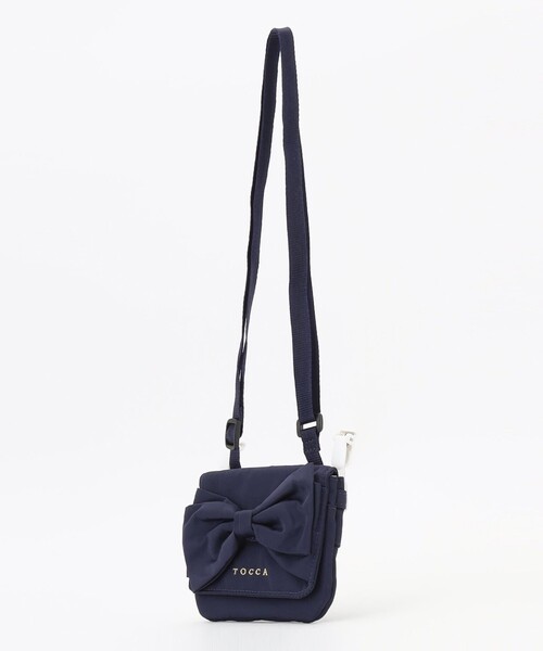 TOCCA BAMBINI(トッカバンビーニ)の「【WEB限定】RIBBON POCKET POUCH SHOULDER ポケットショルダー(ショルダーバッグ・キッズ・スカイブルー系/ネイビー系/ライラック系・F)」の7枚目の写真