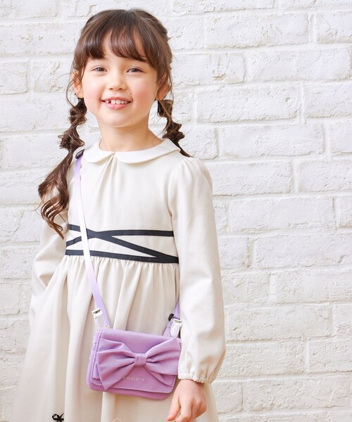 TOCCA BAMBINI(トッカバンビーニ)の「【WEB限定】RIBBON POCKET POUCH SHOULDER ポケットショルダー(ショルダーバッグ・キッズ・スカイブルー系/ネイビー系/ライラック系・F)」の18枚目の写真