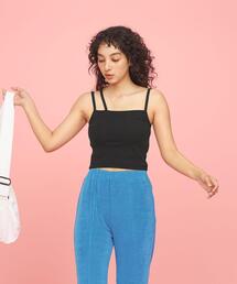 ＜CITEN＞カップツキ クロップド キャミソール