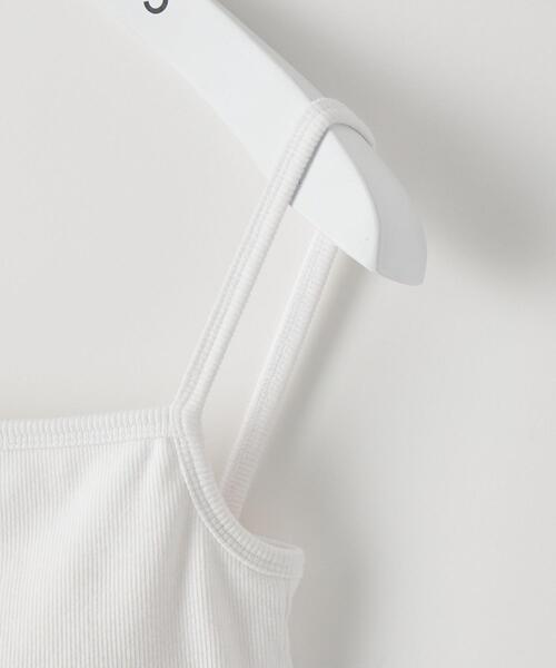 CITEN(シテン)の「<CITEN>カップツキ クロップド キャミソール(キャミソール・レディース・ブラック/レッド/ホワイト・FREE)」の11枚目の写真