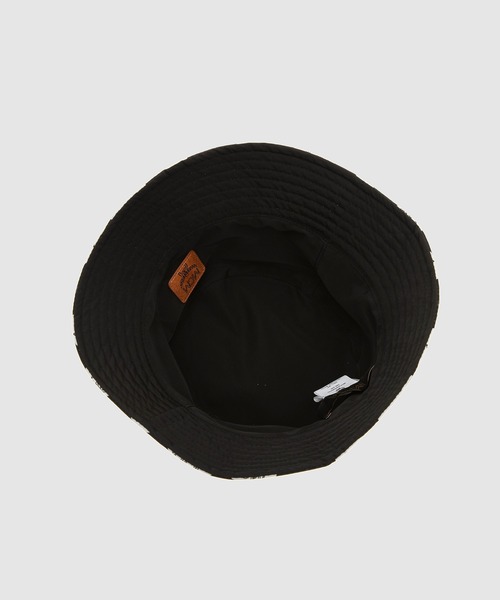 MCM（エムシーエム）の「リバーシブル バケットハット - チェッカーボード ナイロン（ハット・メンズ・ブラック・ONE SIZE）」の3枚目の写真