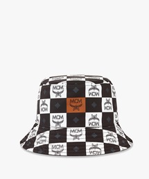 リバーシブル バケットハット - チェッカーボード ナイロン