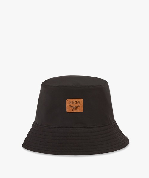 MCM（エムシーエム）の「リバーシブル バケットハット - チェッカーボード ナイロン（ハット・メンズ・ブラック・ONE SIZE）」の9枚目の写真