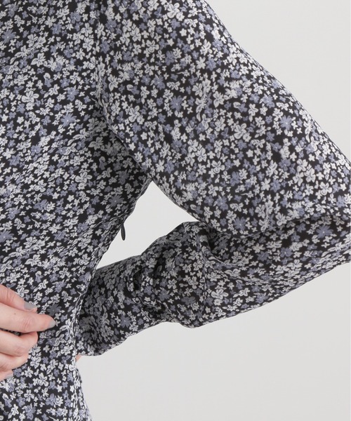 N.（N. Natural Beauty Basic）（エヌエヌナチュラルビューティーベーシック）の「【S Size Line】◆ウエストタックキーネックワンピース（ワンピース・レディース・ベージュ/ブラック系その他/ブルー/オフホワイト・SMALL/MEDIUM）」の22枚目の写真