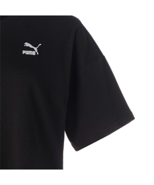 PUMA(プーマ)の「PUMA プーマ ウィメンズ CLASSICS オーバーサイズ 半袖 Tシャツ(Tシャツ/カットソー・レディース・ホワイト/ホワイト系その他/タン/ブラック/ブルー系その他・SMALL/MEDIUM/LARGE/X-SMALL)」の20枚目の写真