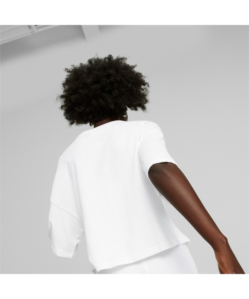 PUMA(プーマ)の「PUMA プーマ ウィメンズ CLASSICS オーバーサイズ 半袖 Tシャツ(Tシャツ/カットソー・レディース・ホワイト/ホワイト系その他/タン/ブラック/ブルー系その他・SMALL/MEDIUM/LARGE/X-SMALL)」の11枚目の写真